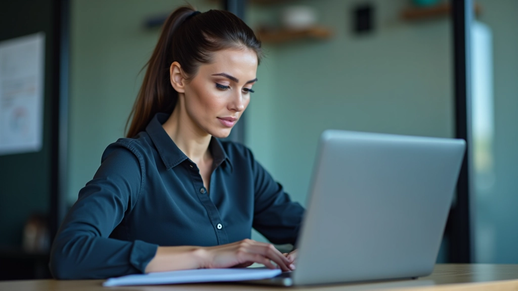 Análise de dados e métricas em tela de computador para suporte a decisões estratégicas